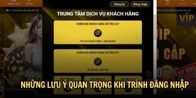 Lưu Ý Đăng Nhập Daga88